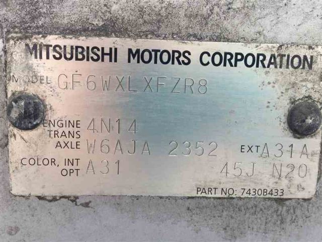 Mitsubishi Outlander GF6 2013->On Automatic Transmission